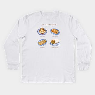 Taiwanese Breakfast Illustration❤️ Kids Long Sleeve T-Shirt